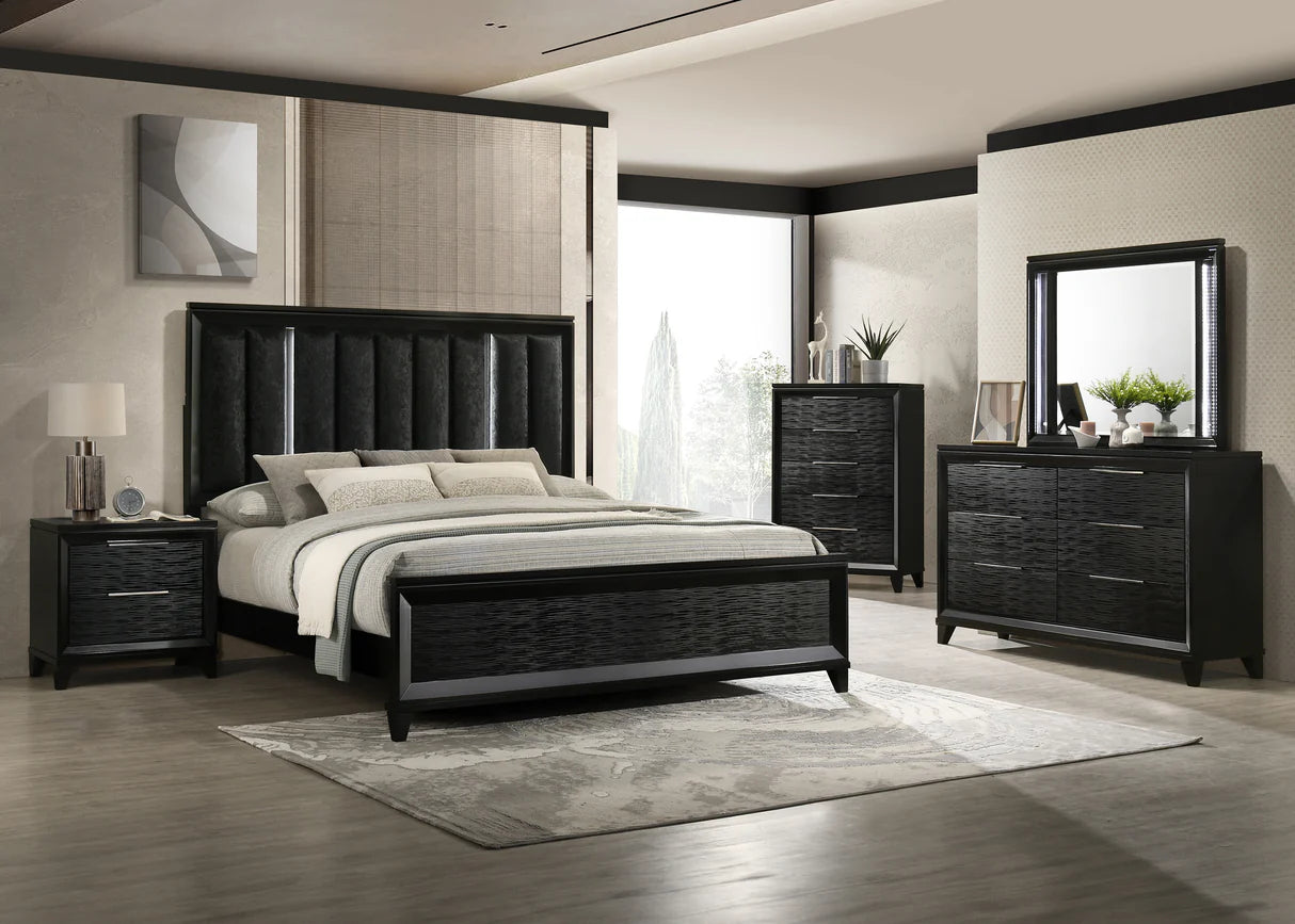 B7350 CRESSIDA BEDROOM SET – Divine Decor Furniture