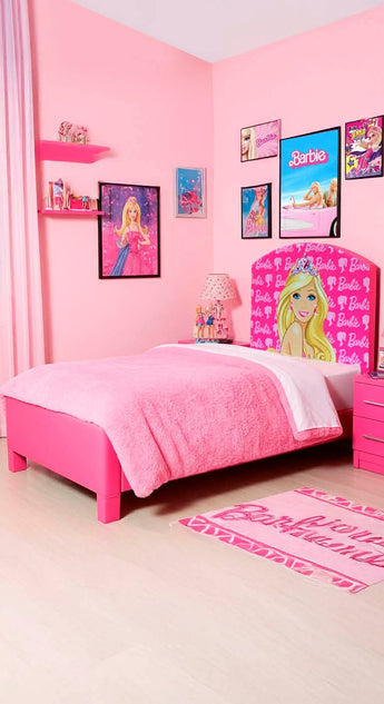 Doll Pink Bed