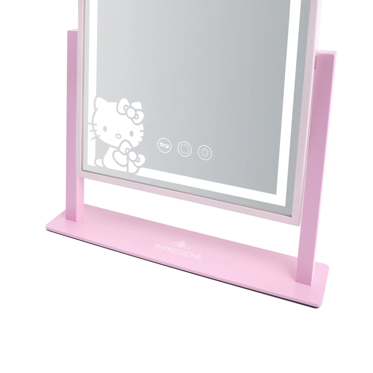 Espejo de maquillaje LED tricolor 