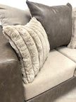 Conjunto de sofá y loveseat 110 LATTE