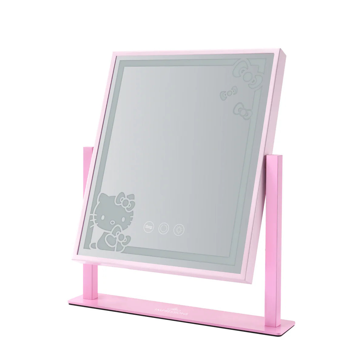 Espejo de maquillaje LED tricolor 