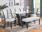 1216DVT JUEGO DE COMEDOR CAMELIA DOVE