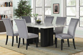 1220 Faux Marble Dining Set
