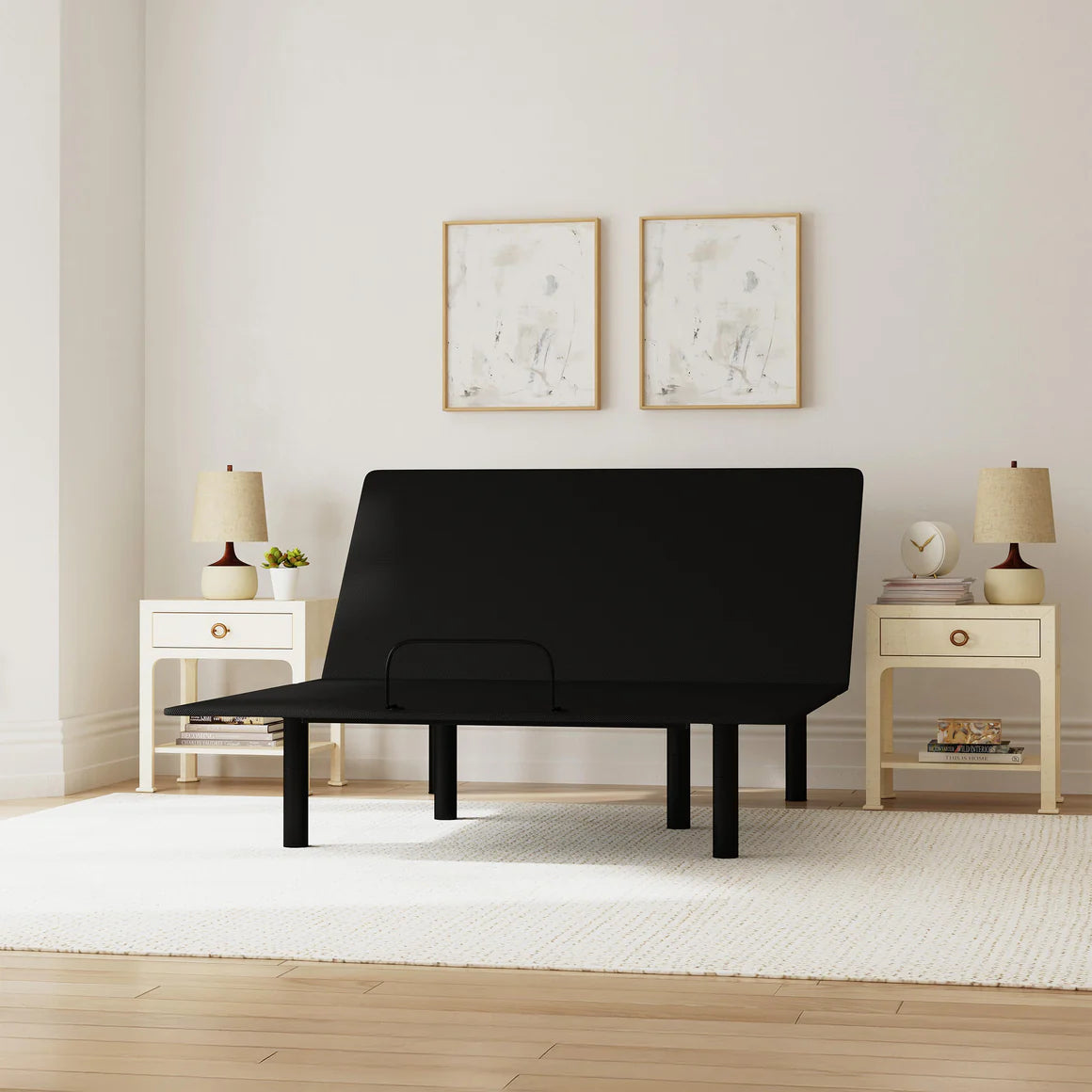 Cama ajustable hacia arriba