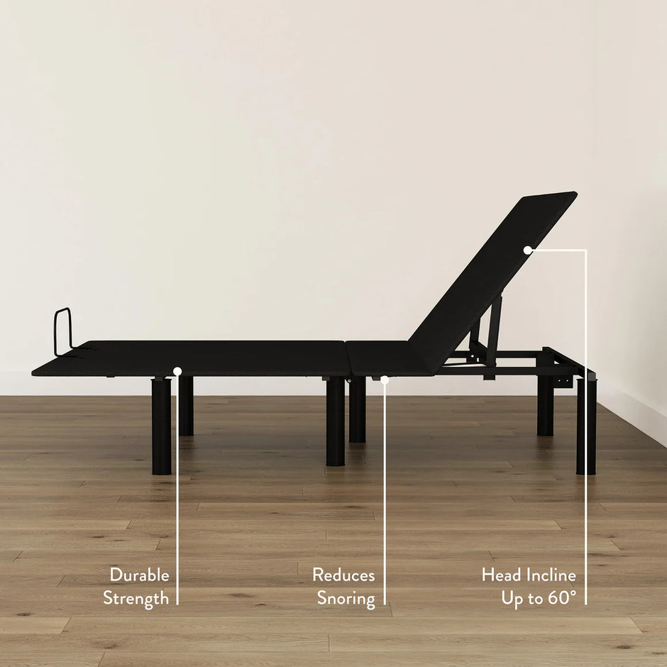 Cama ajustable hacia arriba