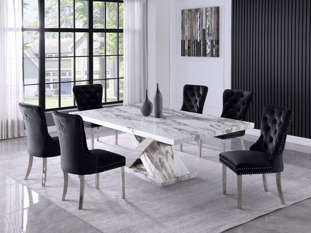 Juego de comedor D850BLK