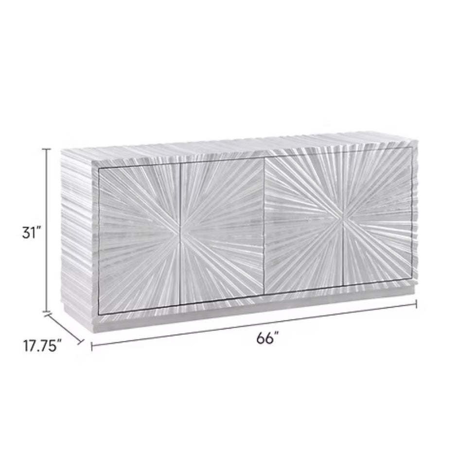 Consola A-C10 Selene Silver Leaf