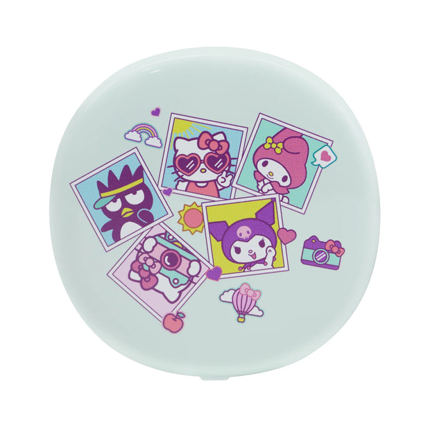 Espejo compacto LED recargable "Vacay" de Hello Kitty &amp; Friends