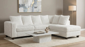 S300 Gia Eggshell White Sectional