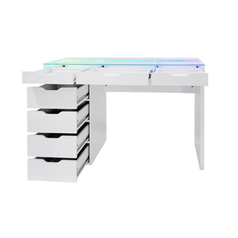Tocador SlayStation® Kendall con luz RGB