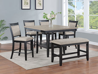 2727LG FULTON LIGHT GREY COUNTER HIEGHT SET