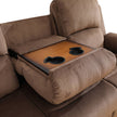 Conjunto reclinable Dynamo2 marrón chocolate