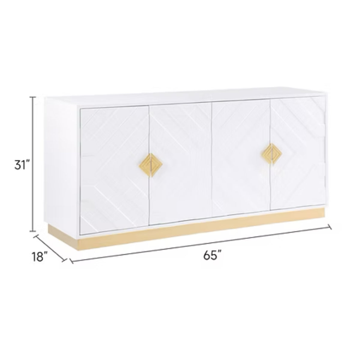 Consola Paros A-C13 Blanca