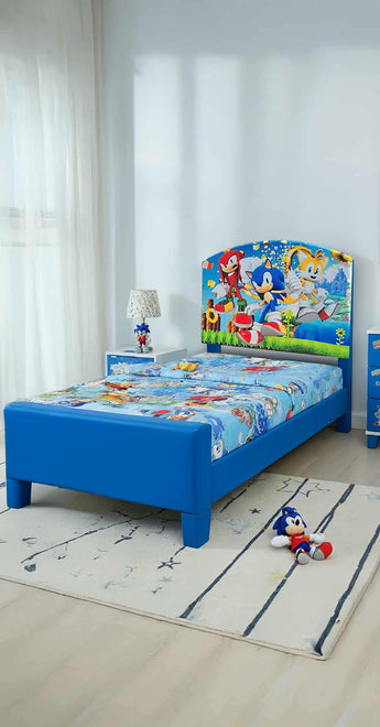 Sonic Blue Bed