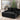 Sofá chaise longue negro Happy Homes 4400