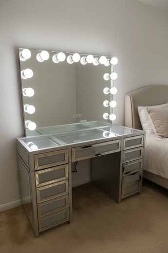 SlayStation Diamond Edition Vanity Table + Vanity Mirror