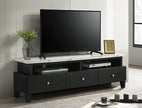 4811-9 ALINA BLACK TV STAND