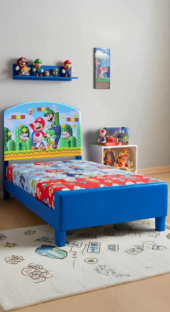 Brothers Blue Bed