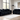 Conjunto de sofá y loveseat negro 510