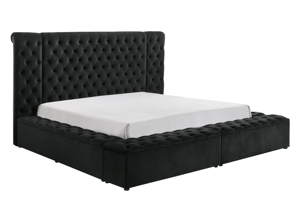 5203BK LILIANA CAMA NEGRA