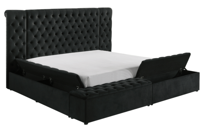 5203BK LILIANA CAMA NEGRA
