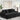 5400 Chaise Lounge Sofá Negro