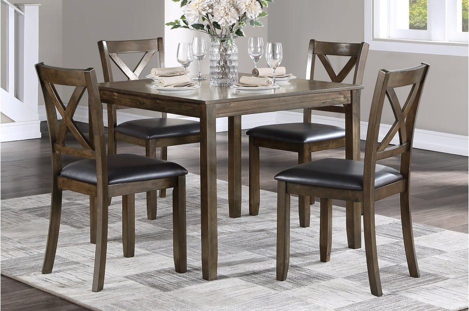 5838CH Hazel Brown Dining Set