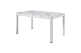 Juego de comedor Hollis blanco 5918BES