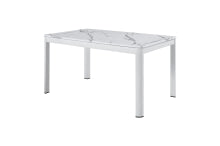 Juego de comedor Hollis blanco 5918BES