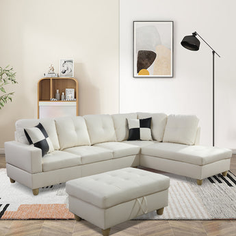 F092B Sectional + Ottoman