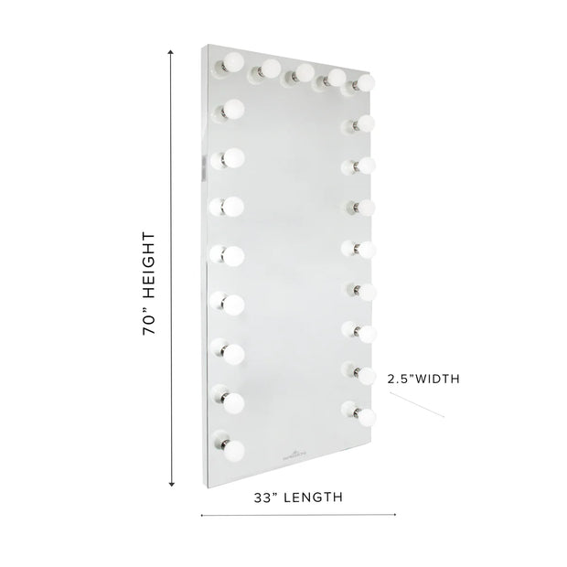 Espejo de tocador de cuerpo entero de estreno en Hollywood