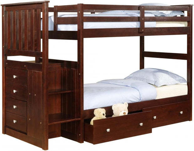 820-TTCP_800E-CP T/F incluye cajones Litera con escalera Mission 