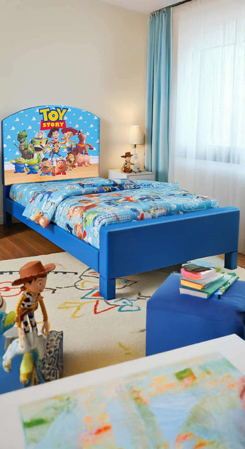 Toys Blue Bed