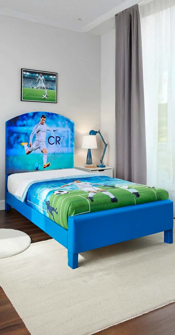 CR Blue Bed