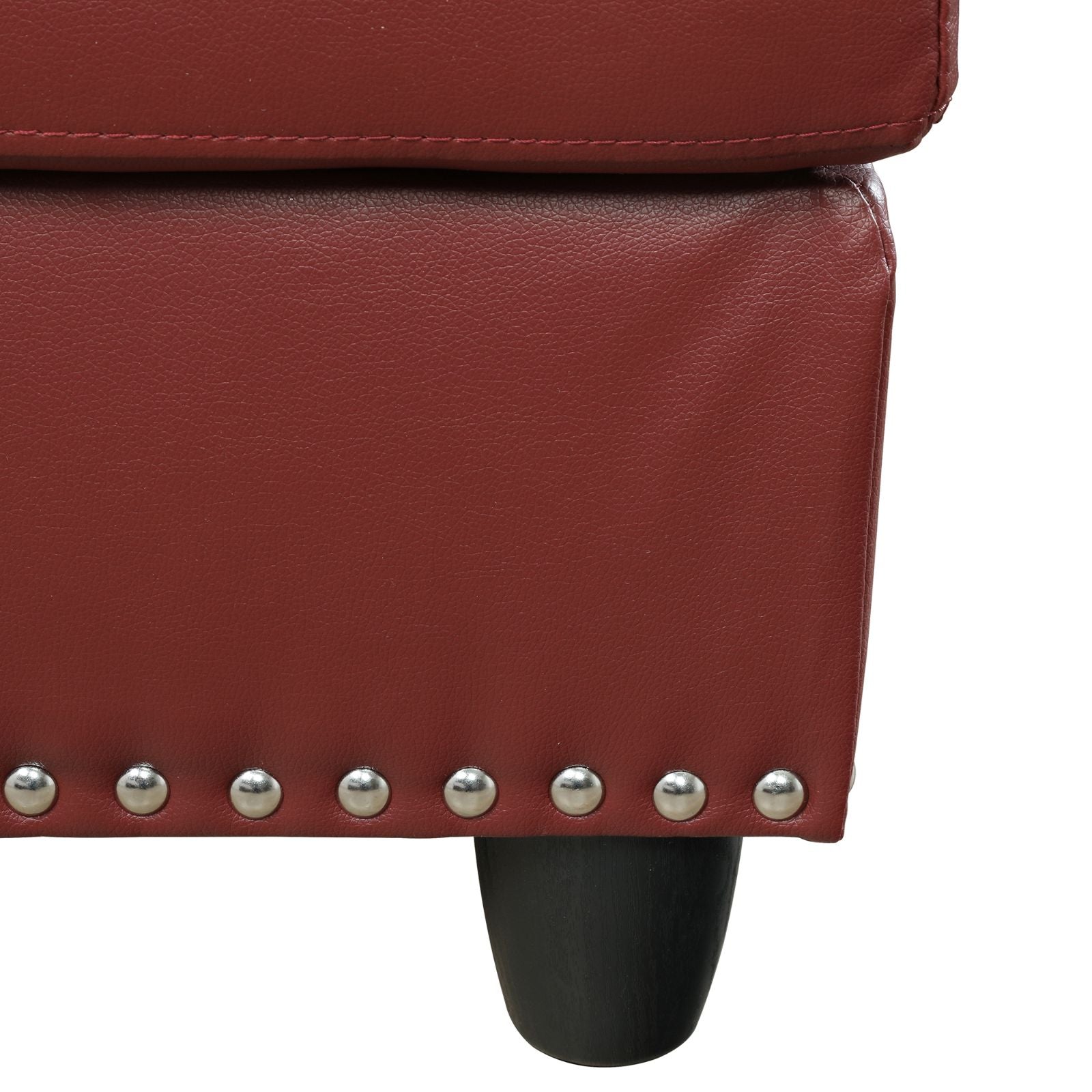 F09915B PU Sectional + Ottoman Set