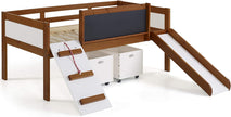 3005-TLE Twin Art Play Junior Low Loft includes Drawers