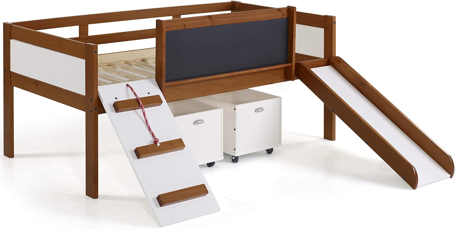 3005-TLE Twin Art Play Junior Low Loft includes Drawers