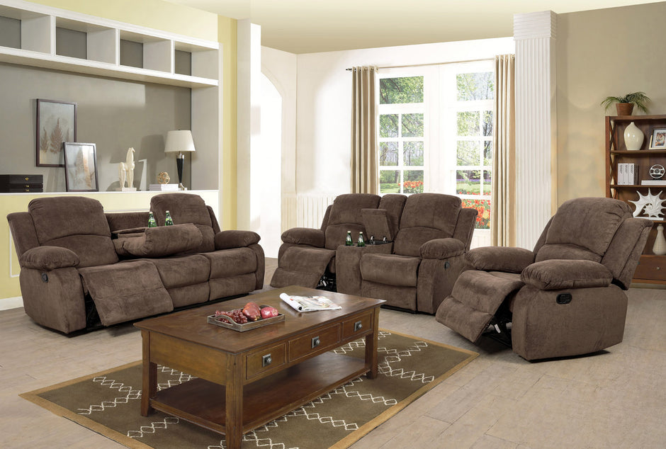 Conjunto reclinable Dynamo2 marrón chocolate