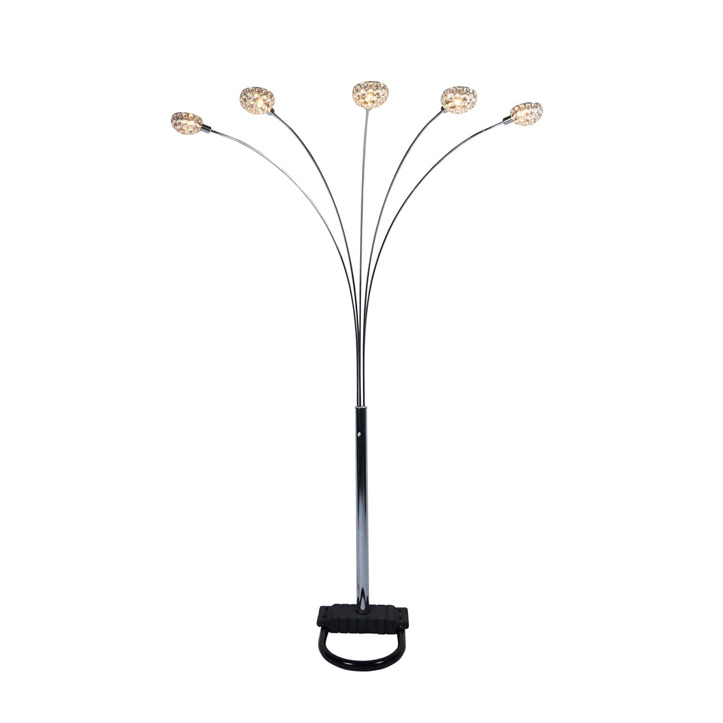 4890F HALF MOON FLOOR LAMP