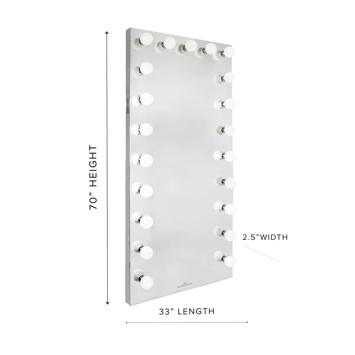 Hollywood Premiere Full-Length Vanity Mirror