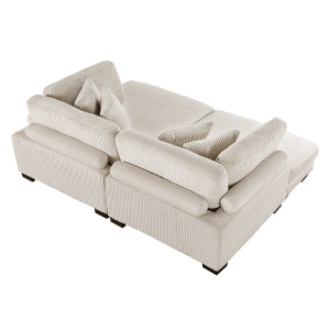 Sofá chaise longue de 2 piezas 8555 