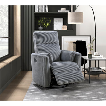 8555GY-1SW Swivel Glider Reclining Chair