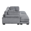 Sofá chaise longue de 2 piezas 8555 