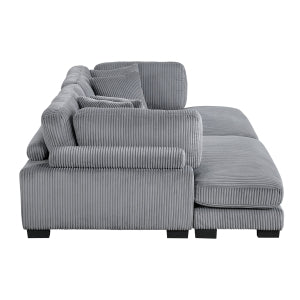Sofá chaise longue de 2 piezas 8555 