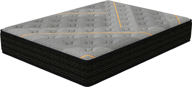 Colchón híbrido firme de lujo Sunset de 13"