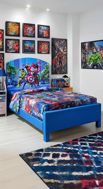 Adventures Blue Bed