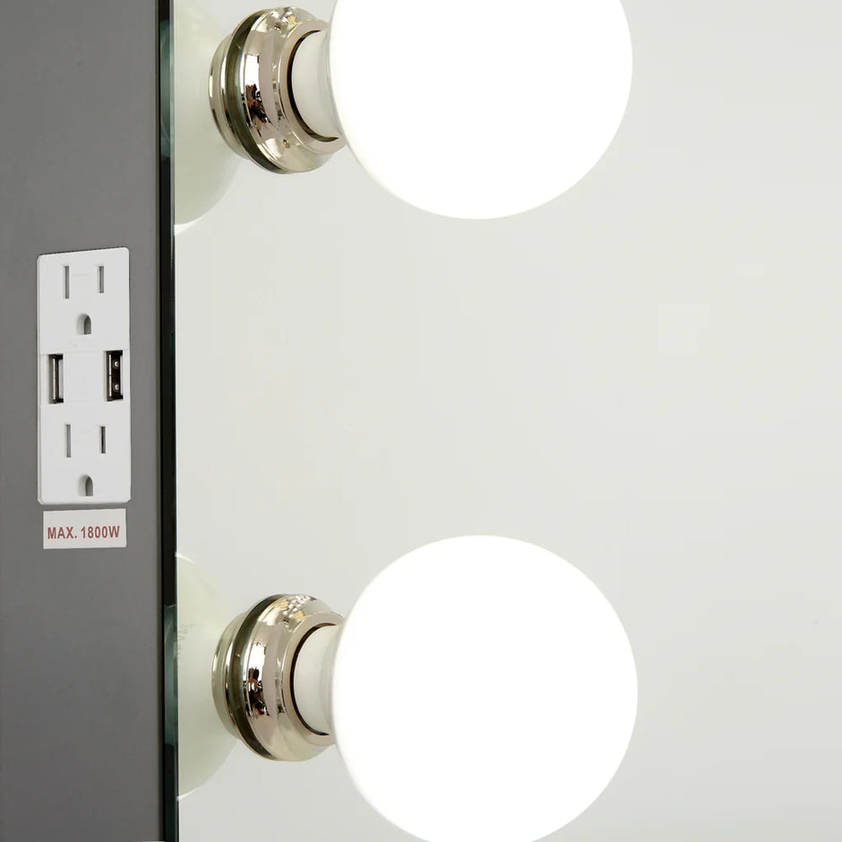 Estreno en Hollywood con espejo de tocador