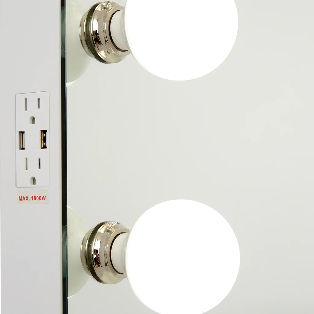 Estreno en Hollywood con espejo de tocador