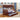 Litera individual/completa BB23 con cama nido individual, color gris
