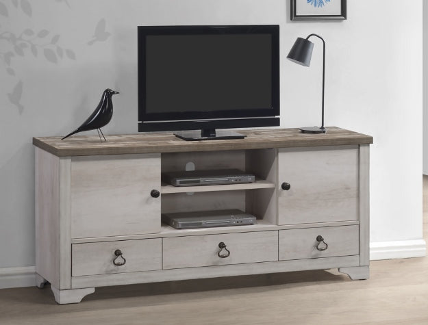 B3050-7 MUEBLE TV PATTERSON BLANCO